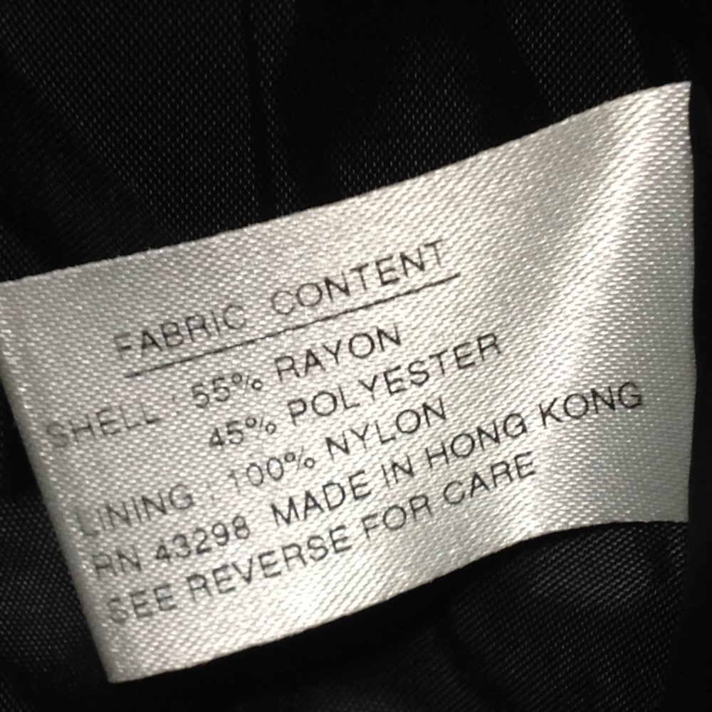 Gallery Black Drawstring Waist Lining Jacket - image 8